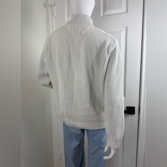Tommy Hilfiger Cream Cowl Neck SweaterSize Large - Picture 10 of 16